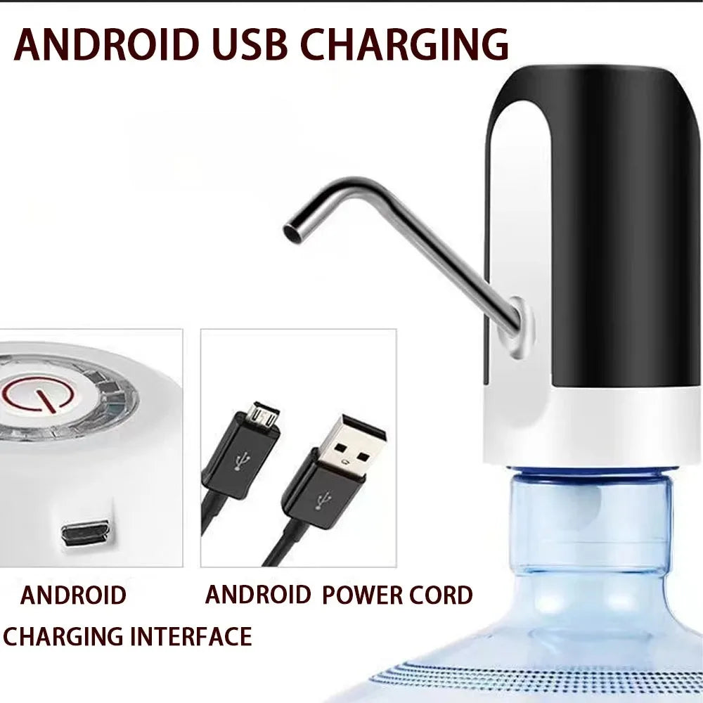 Automatic Water Bottle Pump USB Charging Water Pump