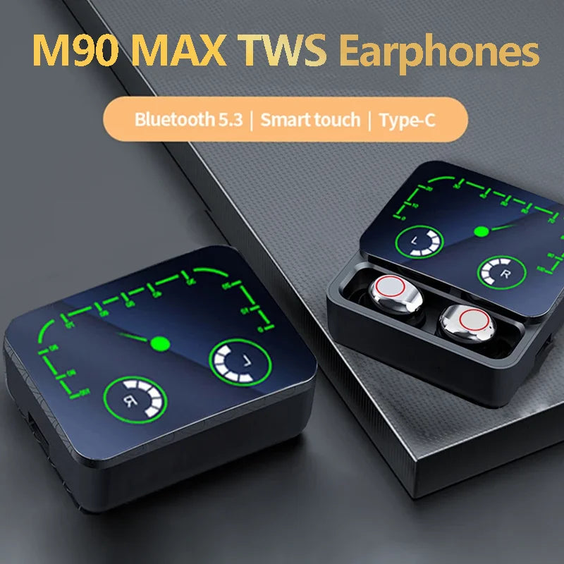 NEW M90 Max TWS WIRELESS Earbuds