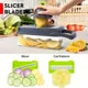 14 in 1 Vegetable Chopper With 8 Blades