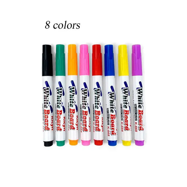 Doodle/ Floating Markers ( 8 Pcs Set) For Kids