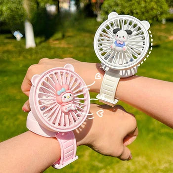 Watch Fan Portable and Cute USB Charging Bracelet