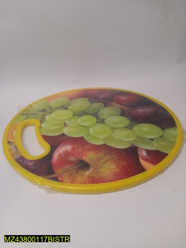 1 Piece Round Plastic Cutting Board