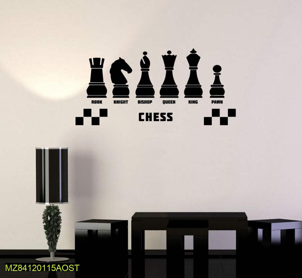 Beautiful Chess Wall Stickers