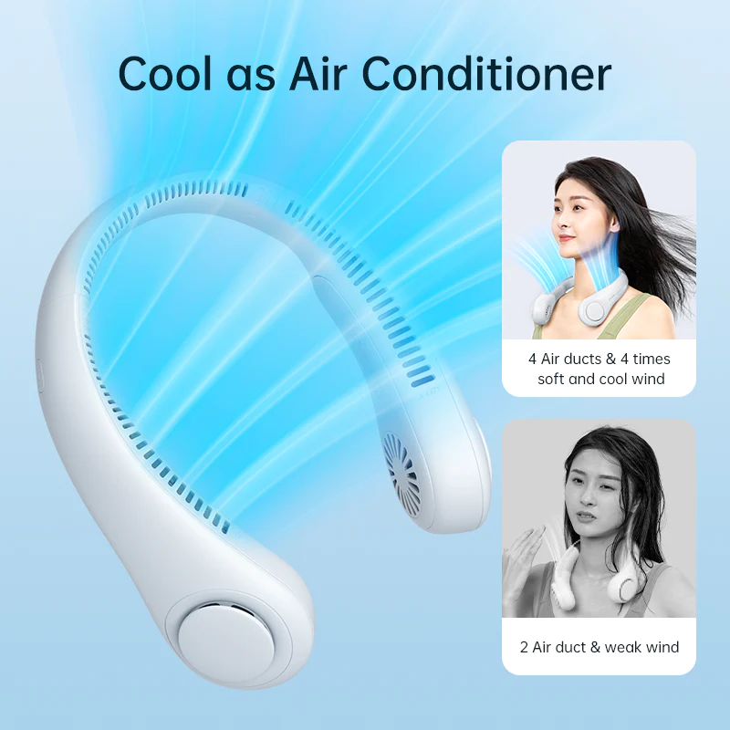 Mini Neck Portable Air Cooler Fan