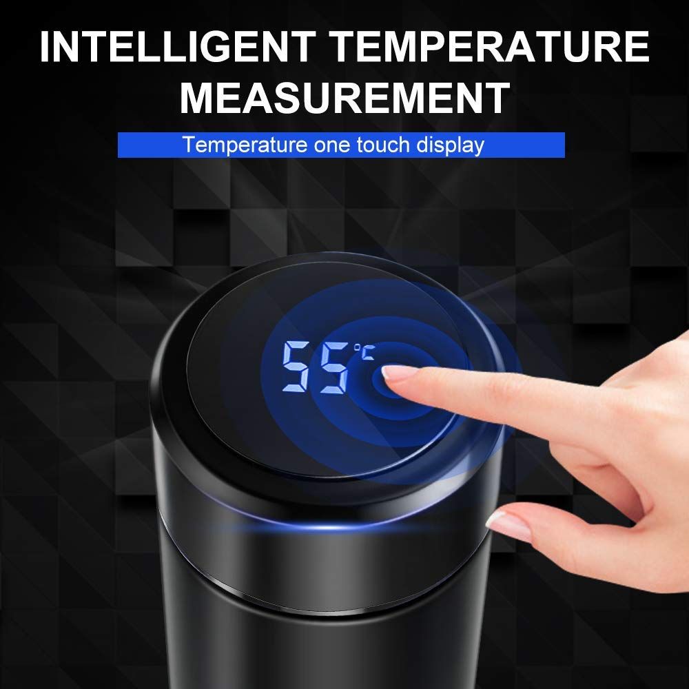 Smart Thermos Water Bottle LED Digital Temperature