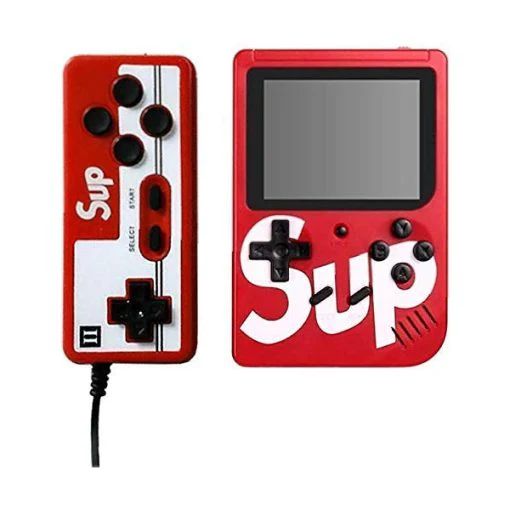 SUP RETRO GAME BOX with Joystick CONSOLE HANDHELD DUAL CONTROLLER 400 IN 1 GAMES